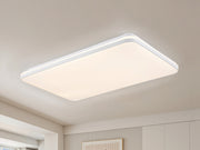 White Rectangular Ceiling Light | LSZM-JCUX14364-#-125W-F-BS-YH