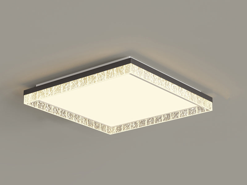 Black Square Ceiling Light